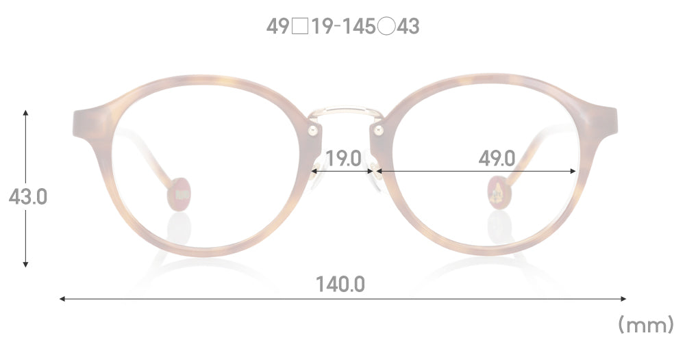 JINS x Disney Pluto 077 Eyeglasses - Stylish Disney Collaboration Frames for Adults & Kids | Perfect for Everyday Wear, Cosplay & Disney Fans