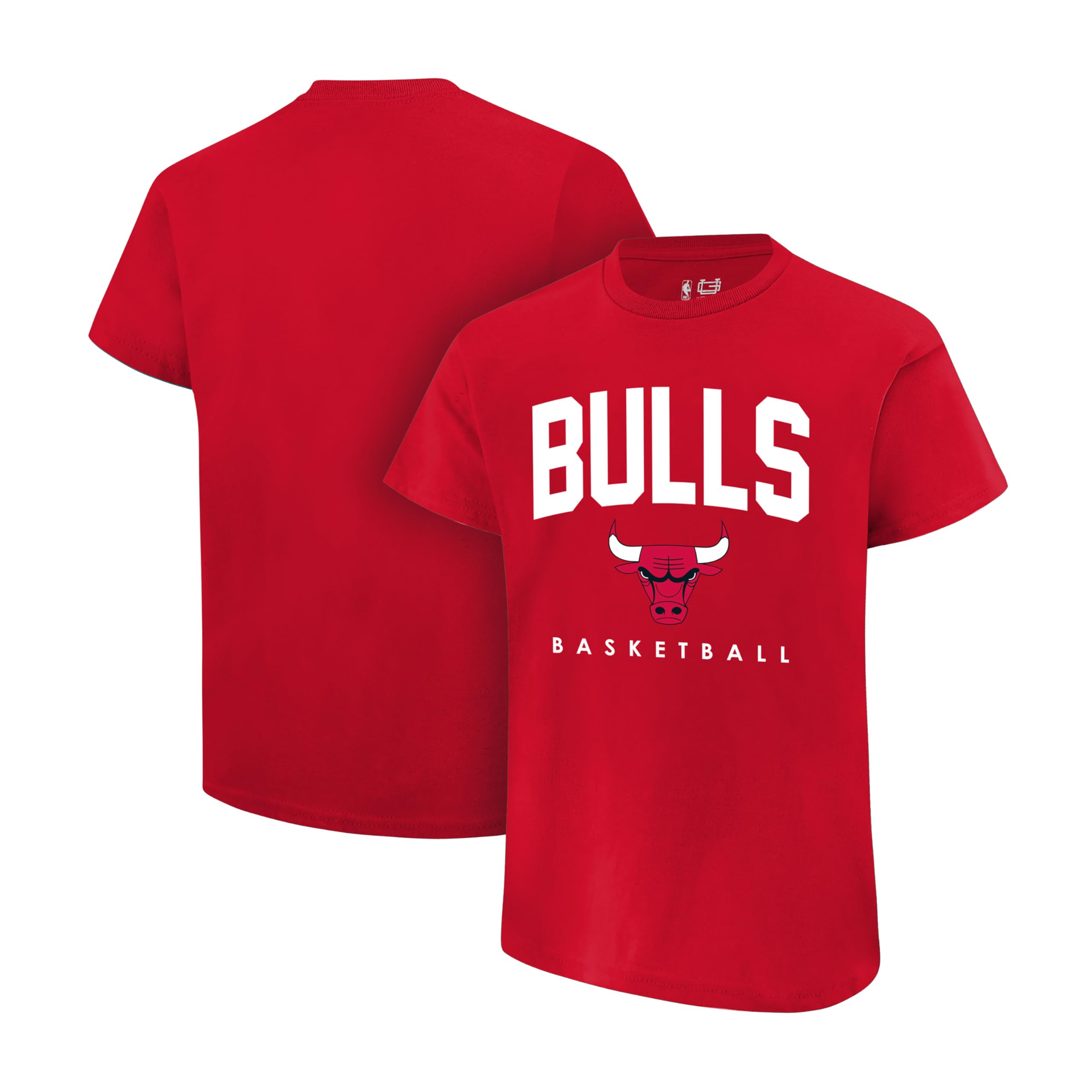 Official NBA Youth Game Time T-Shirt - Ultra Soft Basketball Jersey for Kids - Perfect for Games, Practice & Fan Gear