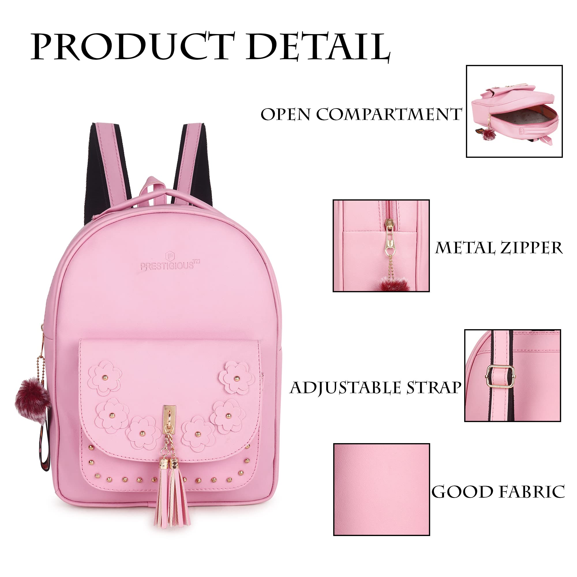 Stylish Women's & Girls' College Backpack - Durable Travel Bag, Office Bag & Casual Backpack for School, Work & Daily Use | Perfect for Students, Professionals & Commuters