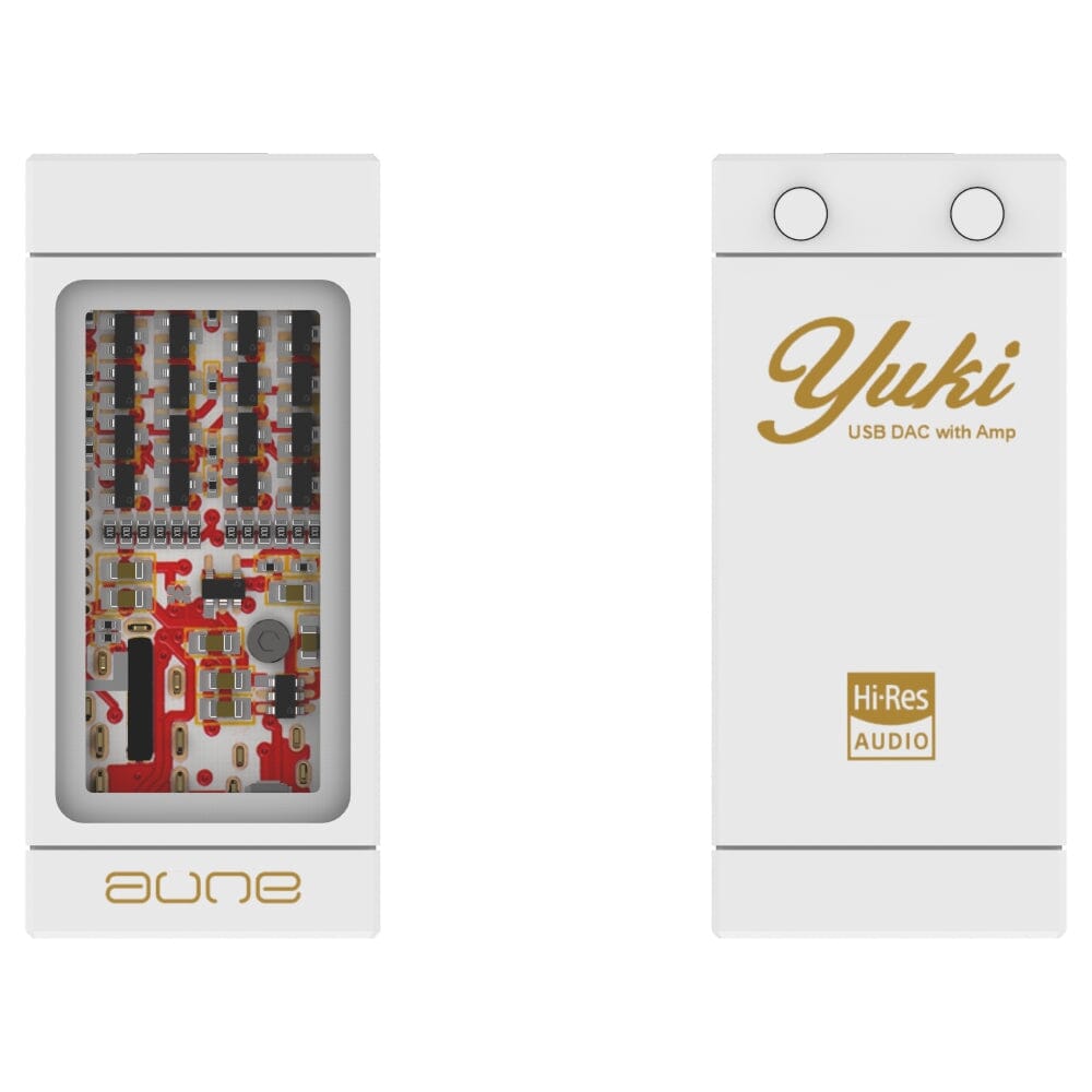 AUNE Yuki Dual CS43198 USB DAC Headphone Amplifier - High-Resolution Audio for Home Studio, Gaming & Music Listening