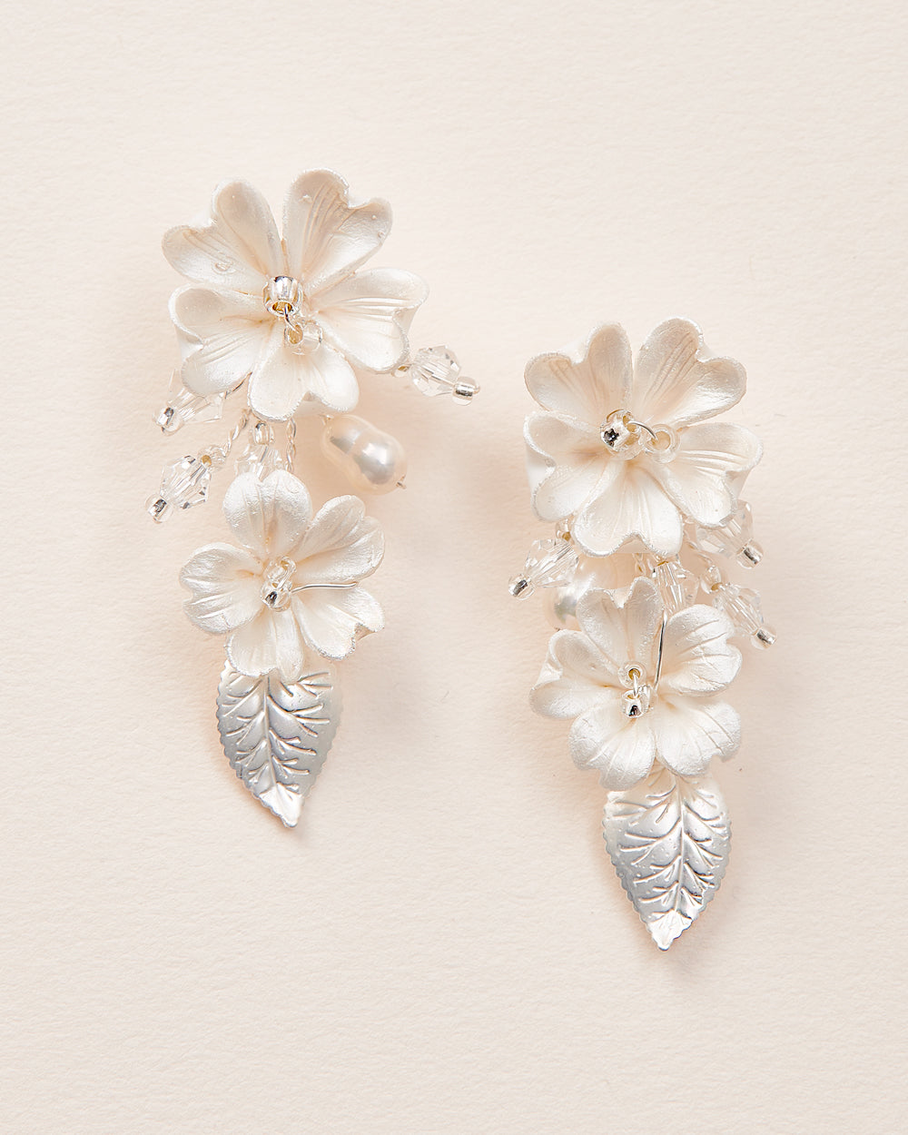 Elise Floral Earrings for Women - Elegant Handmade Dainty Flower Stud Earrings - Perfect for Weddings, Parties & Everyday Wear