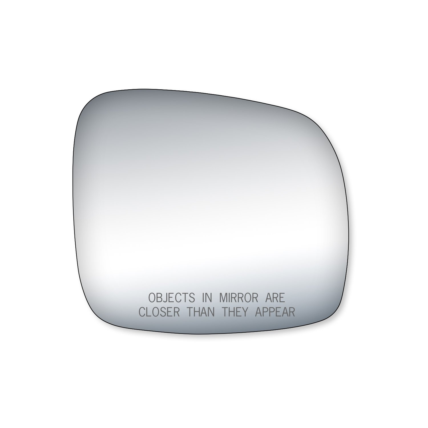 Replacement Passenger Side Mirror Glass for Chrysler Town & Country & Dodge Grand Caravan (Non-Blind Spot) - Durable Auto Part for Safe Driving & Easy Installation