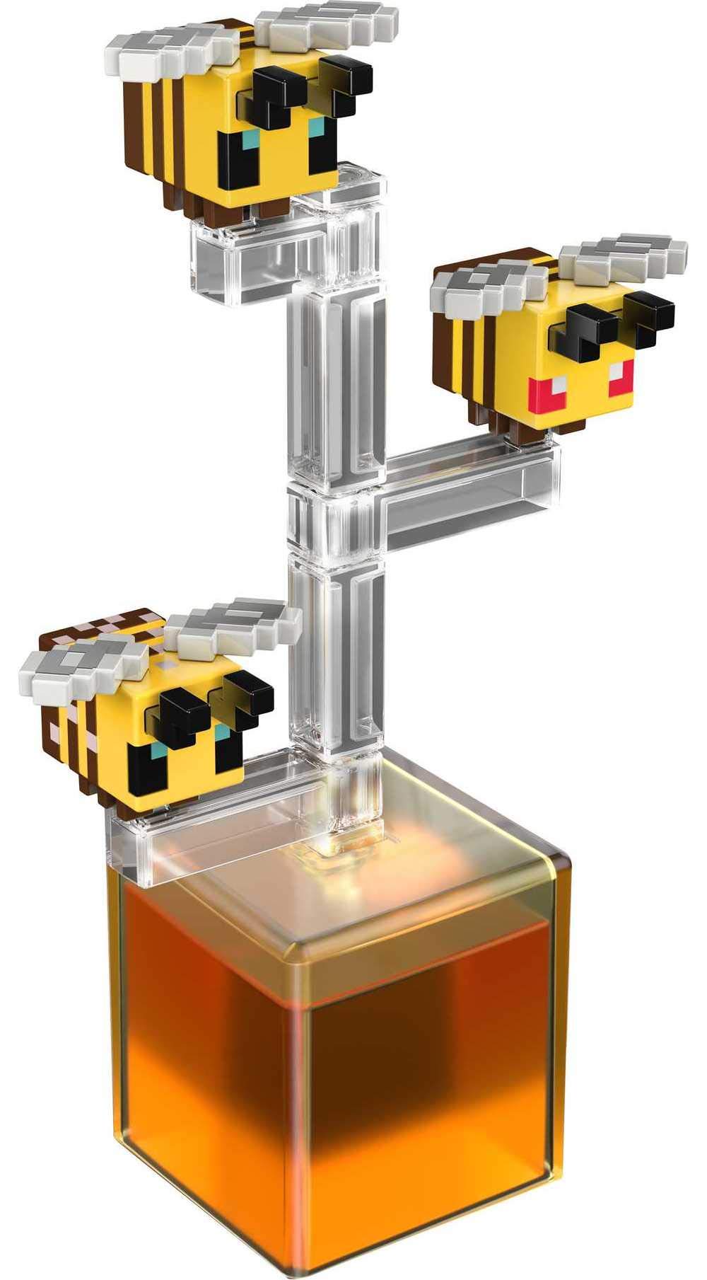 Minecraft Craft-A-Block Steve Figure - Authentic Pixelated Video Game Character Action Toy for Kids | Build, Explore & Survive | Collectible Gift for Fans Ages 6+ | Perfect for Birthday Gifts, Game Room Decor & Creative Play