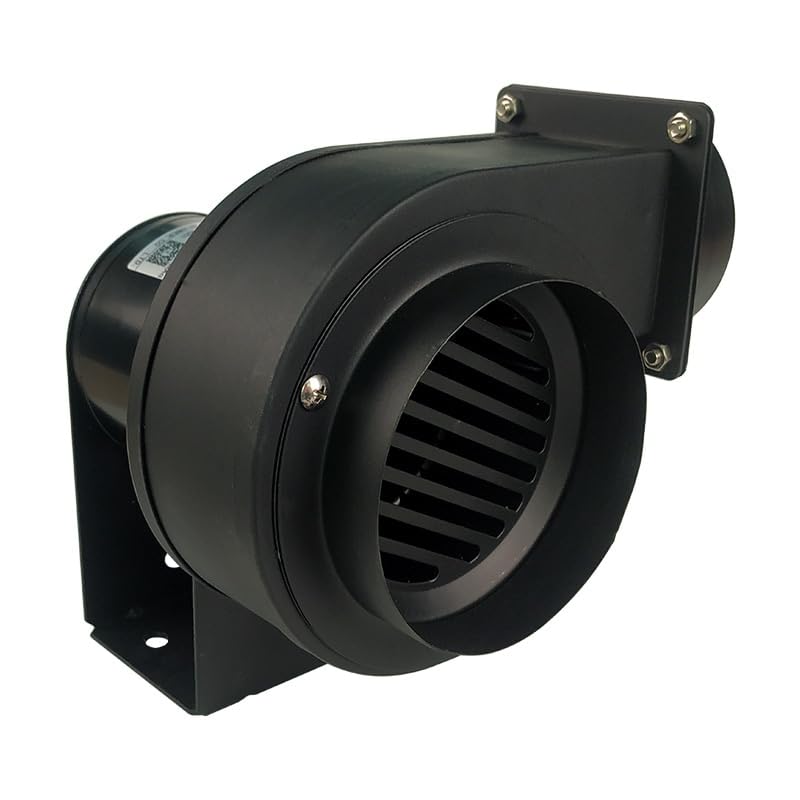 CY100 Small Centrifugal Blower Fan - 45W Energy-Efficient Exhaust Fan for Ventilation, Pipe Draft & Fresh Air Circulation | Perfect for Home, Office, and Industrial Cooling Systems