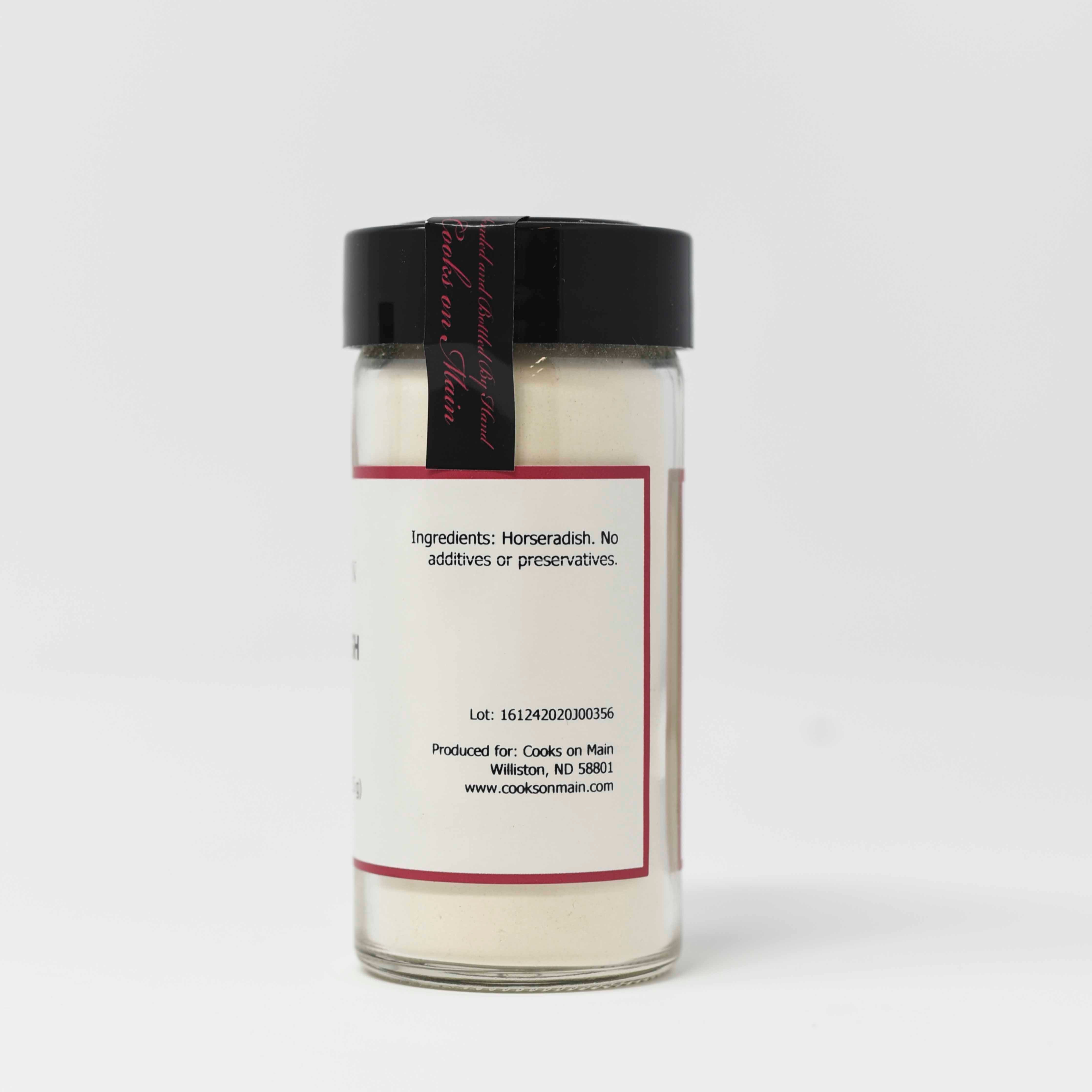 Organic Horseradish Powder - Pure, Gluten-Free & Non-GMO - Perfect for Sauces, Marinades & Cocktails - 4oz Resealable Bag