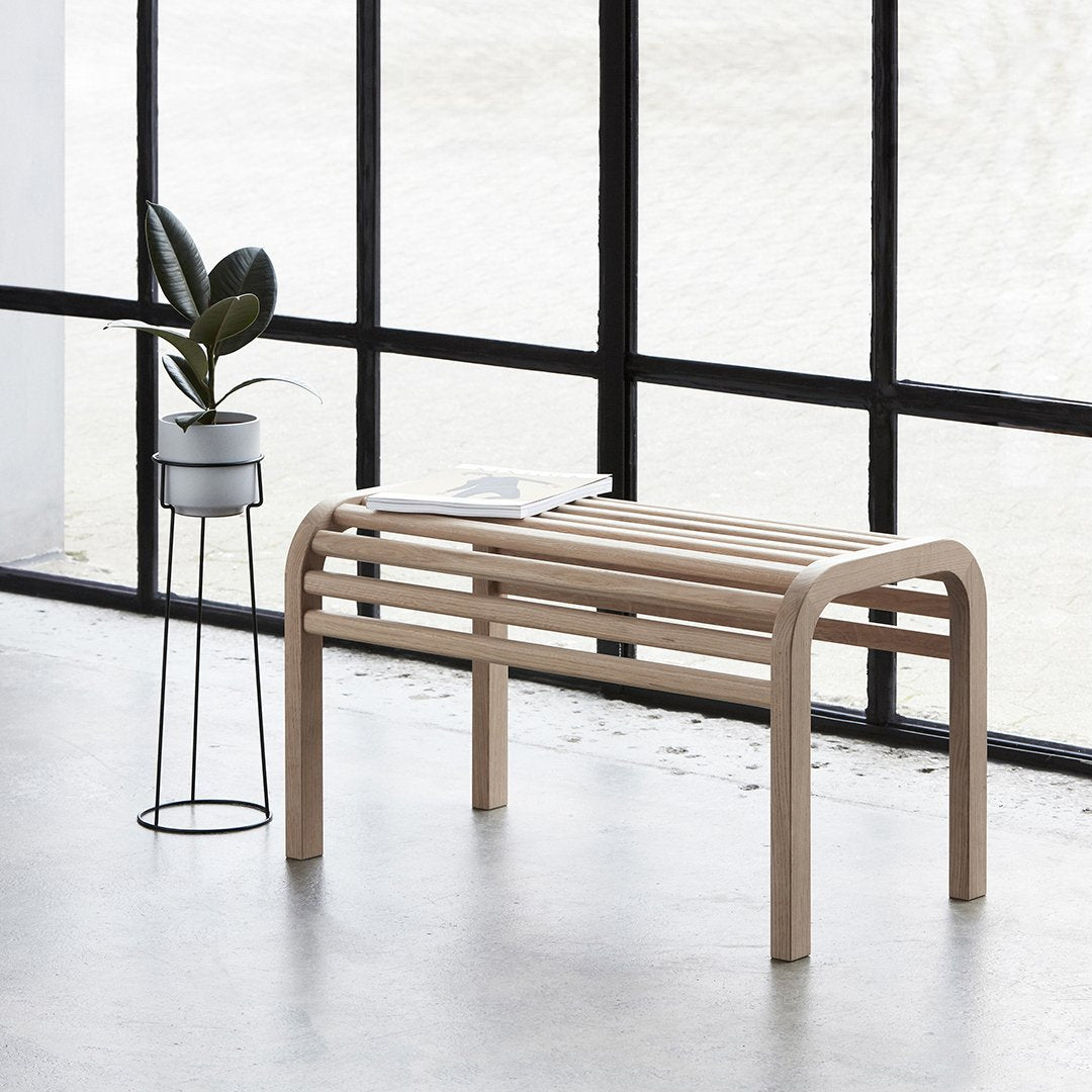 Andersen B1 Bench - Premium Wooden Bench for Home, Office & Outdoor Use | Durable & Stylish Seating Solution for Living Room, Garden & Patio