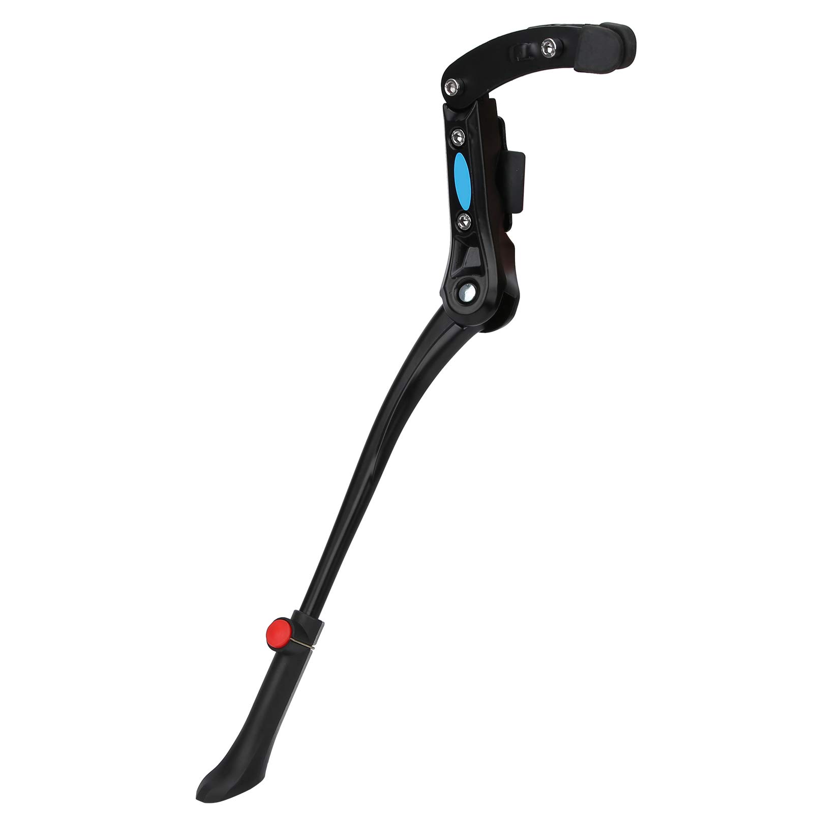 Adjustable Bike Kickstand - Professional Bicycle Foot Support Rack for Mountain & Road Bikes - Durable Travel & Outdoor Cycling Accessory - Perfect for Commuting, Touring & Trail Riding