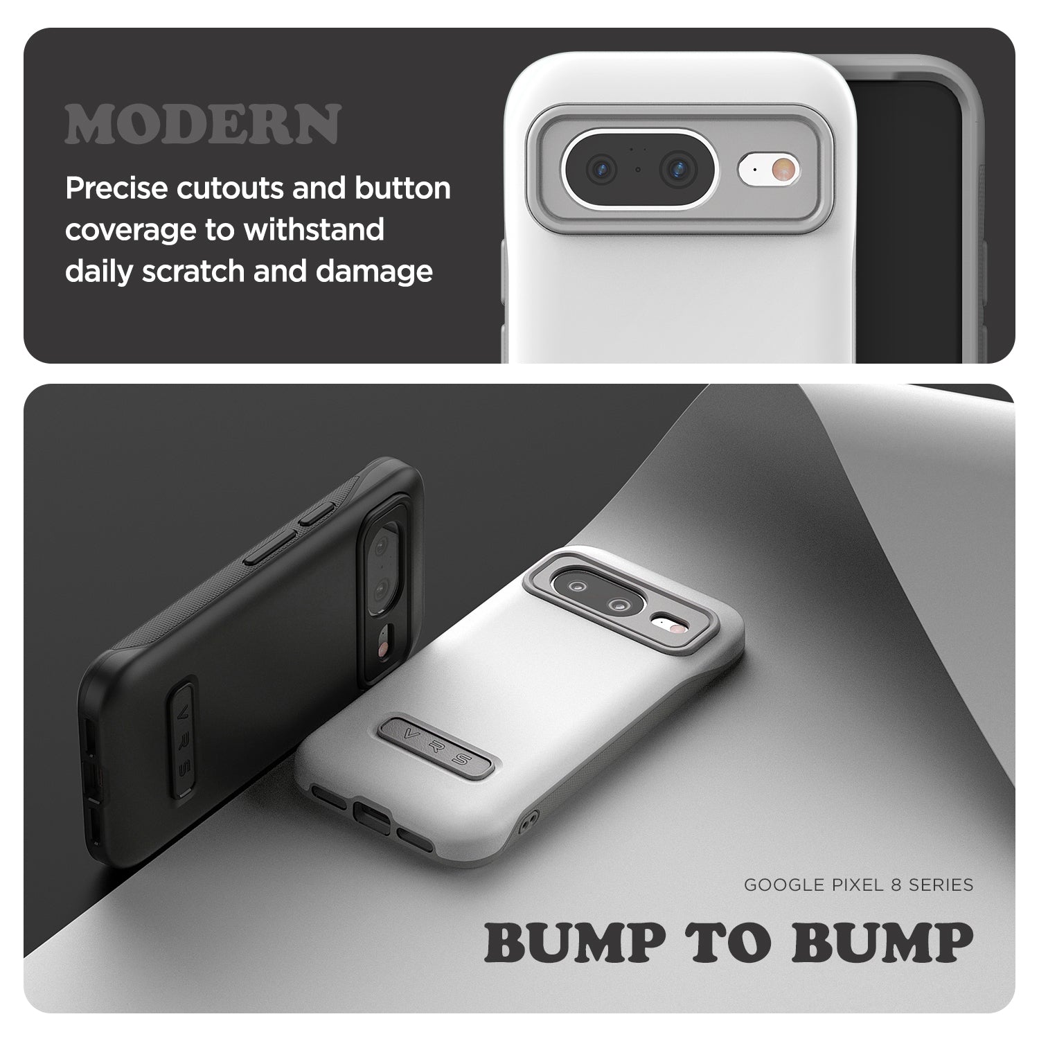 Google Pixel 8 Case - Terra Guard Modern Protective Cover | Shockproof & Slim Design for Google Pixel 8 Smartphone | Perfect for Everyday Use, Travel & Outdoor Activities
