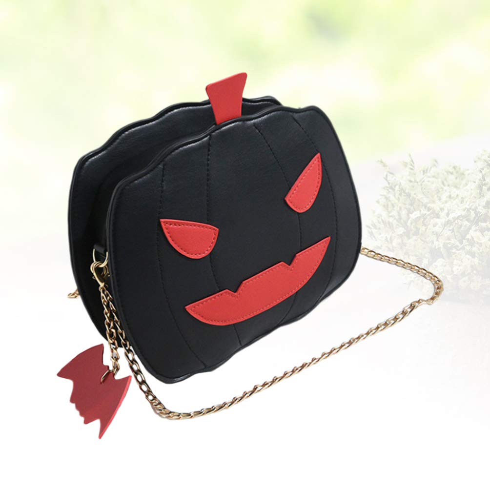 Halloween Pumpkin Crossbody Bag - Gothic Devil Shoulder Purse for Women - Perfect for Halloween Parties, Cosplay, and Gothic Fashion Accessories