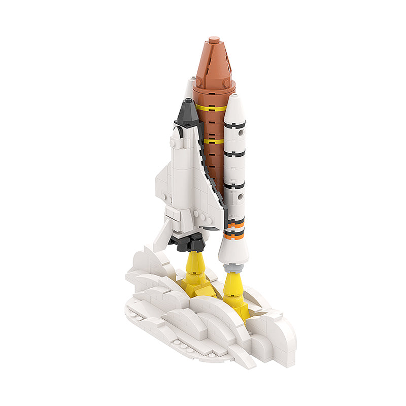 LEGO-Compatible Space Shuttle Building Blocks Set - Small Model for Kids & Adults | STEM Educational Toy for Space Exploration Enthusiasts | Perfect for Birthday Gifts, Classroom Activities & Creative Play