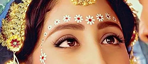 Glamyou 11 Colors Liquid Kumkum Bindi Set for Women & Girls - Includes Black & Blue Eyeliner + Mascara - Perfect for Festivals, Weddings & Special Occasions