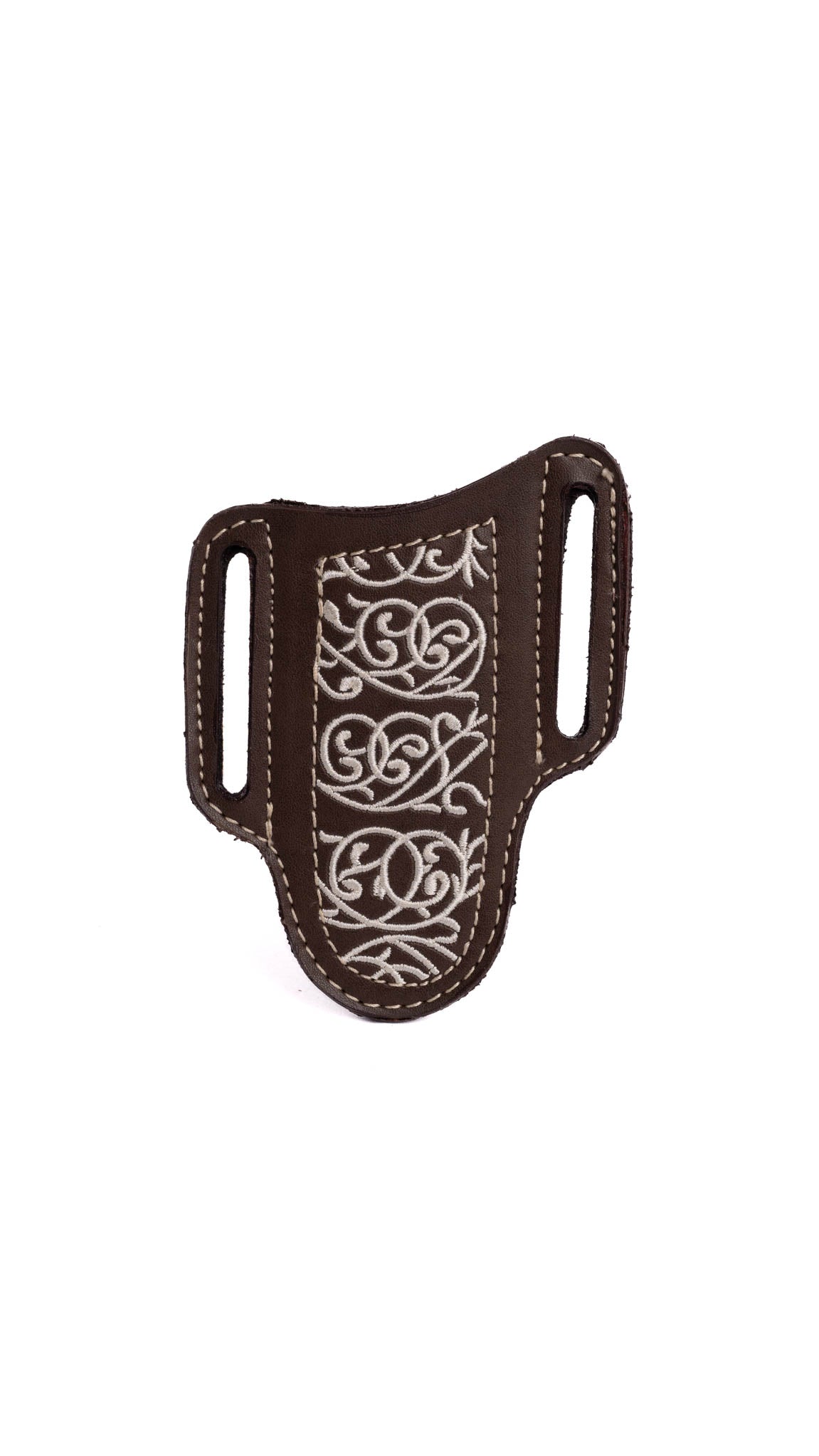 Premium Leather Knife Sheath for Hunting & Outdoor - Rock'em Bordado Handmade Sheath for Fixed Blade Knives - Perfect for Camping, Bushcraft & Survival Gear