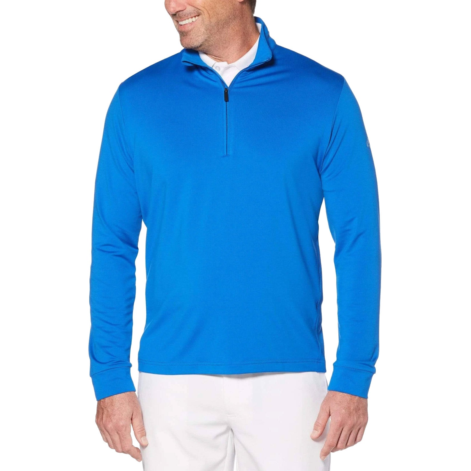 Callaway Swing Tech Cooling+ Men's Golf 1/4 Zip Pullover - Moisture-Wicking Performance Shirt for Hot Weather Golfing & Outdoor Sports