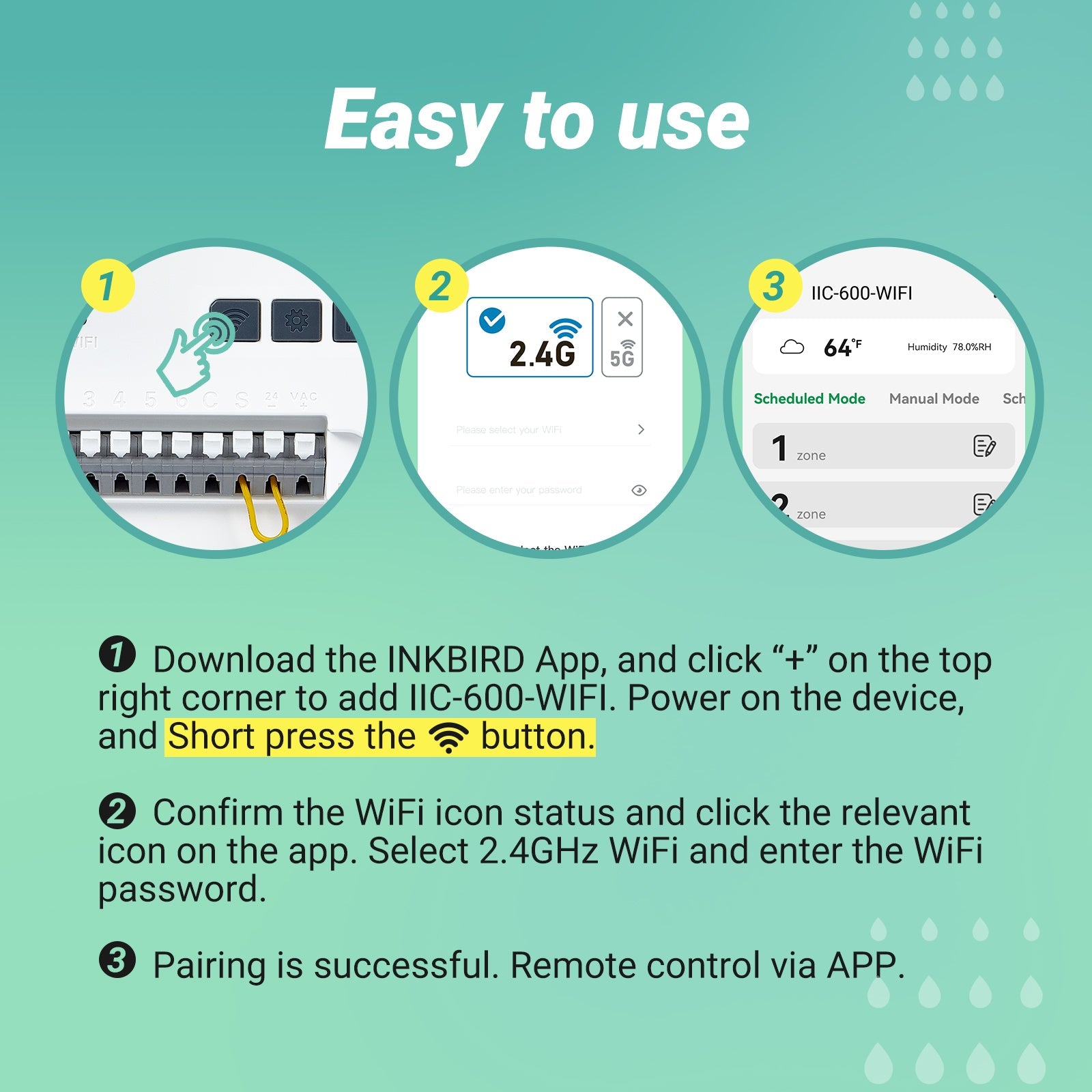 6 Zone Smart WiFi Sprinkler Controller - 600W Irrigation System for Lawns & Gardens | Compatible with Alexa & Google Home | Indoor & Outdoor Use