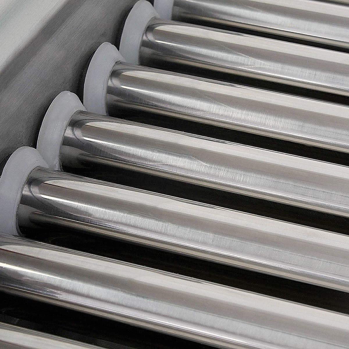 ReunionG Commercial Electric Hot Dog Roller Grill - 11 Stainless Steel Rollers for 30 Hotdogs, 1650W Heavy-Duty Hotdog Warmer Machine with Cover (20''W) - Perfect for Restaurants, Convenience Stores, and Food Trucks