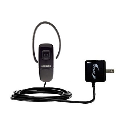 Gomadic High Output Wall Charger for Samsung WEP700 Bluetooth Headset - Fast AC Power Adapter with Smart TipExchange Technology | Perfect for Home, Office & Travel Charging