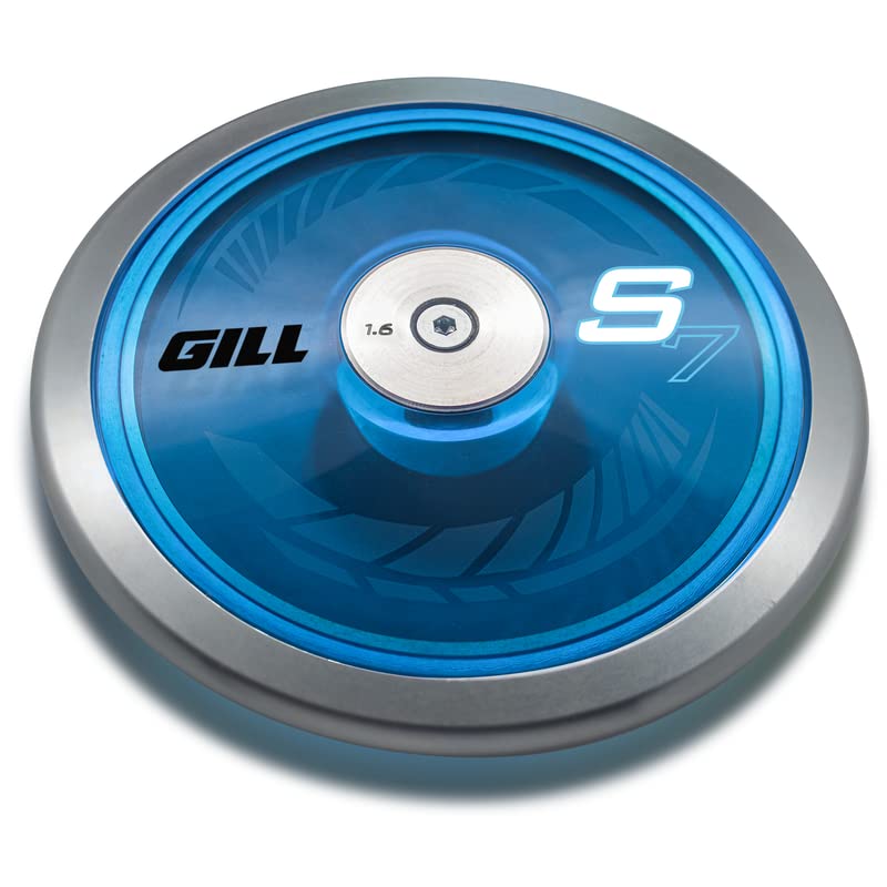 Gill Athletics S6 Spin Disc - Professional Track & Field Discus Training Equipment for Athletes | Perfect for Outdoor Practice, High School & College Sports Training
