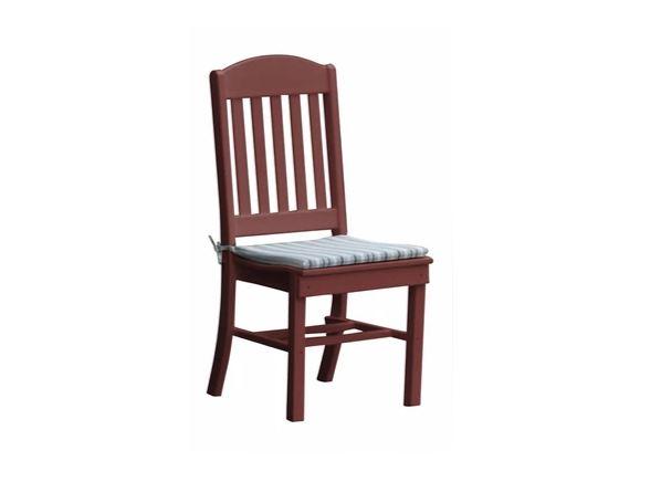 A & L Furniture Classic Dining Chair - Solid Wood Upholstered Dining Room Chairs Set of 2, Comfortable Kitchen Chairs for Home & Restaurant Use