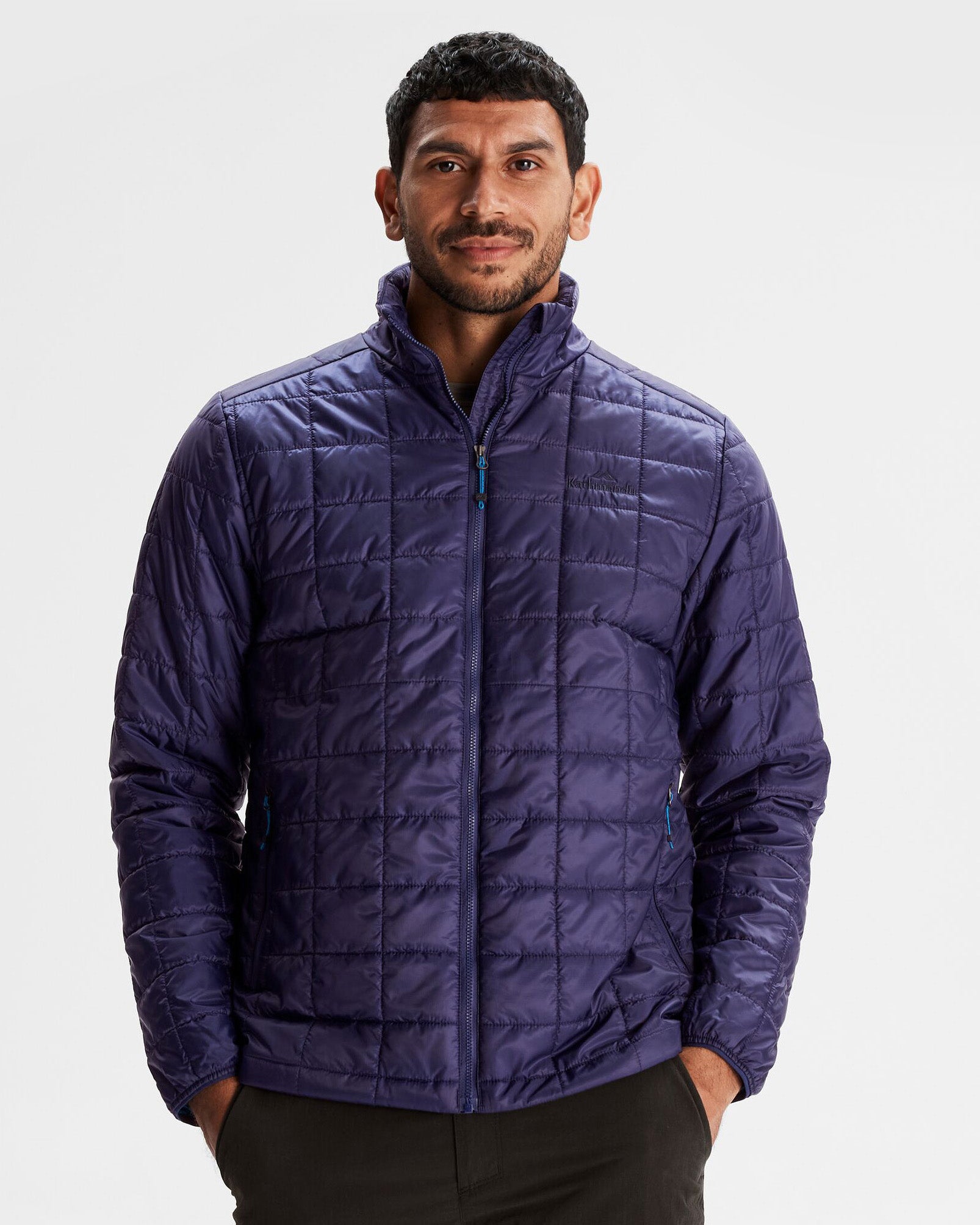 Men's Heli R Insulated Jacket - Waterproof Winter Coat for Outdoor Activities | Dark Horizon Color | Hiking, Skiing & Cold Weather Protection