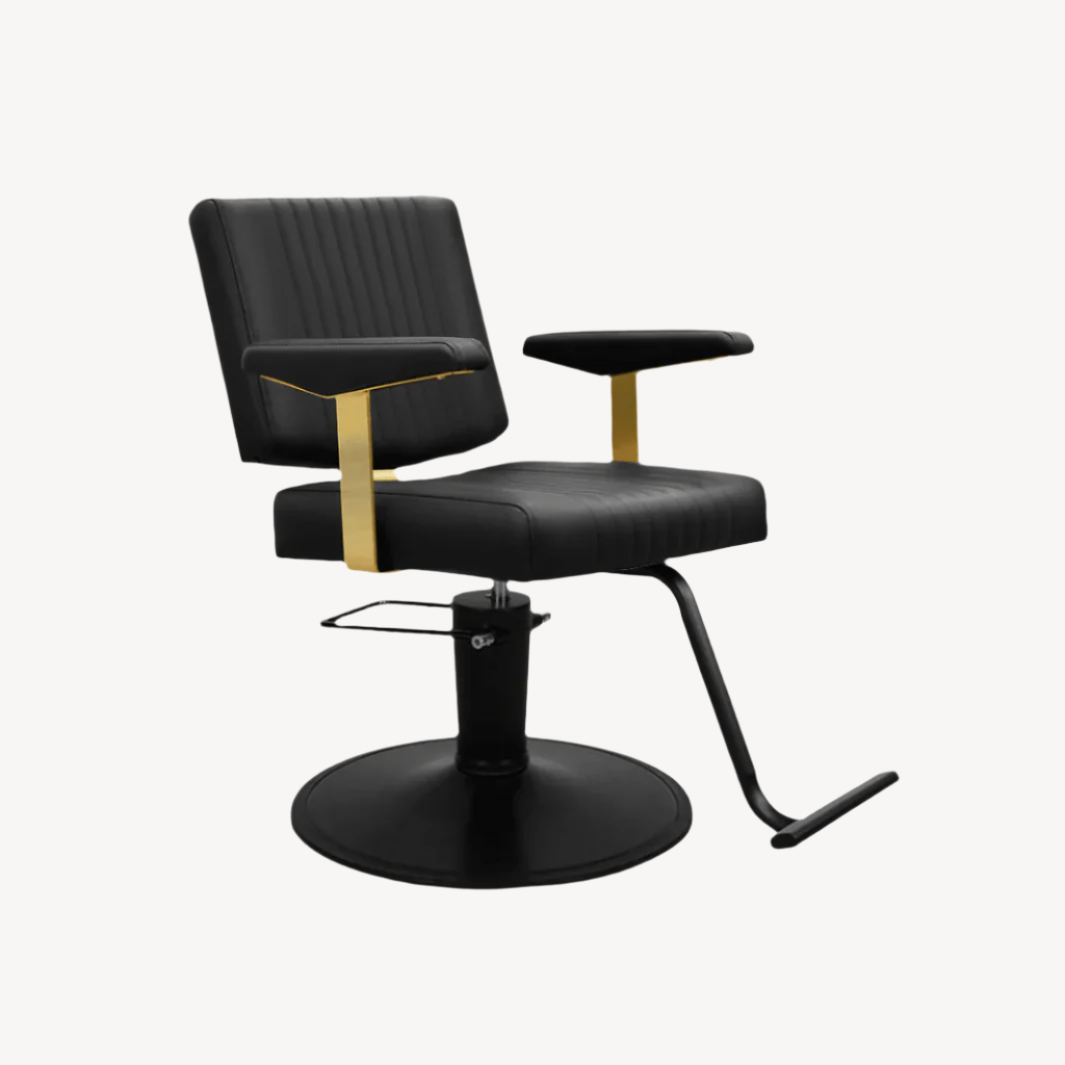 ATHENA Professional Salon Chair - Adjustable Hydraulic Styling Chair for Hairdressers & Barbers - Perfect for Salons, Barber Shops & Home Use