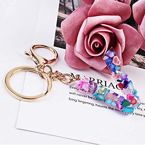 Personalized Initial Keychain - Custom Letter K Keychain for Keys, Bags & Gifts | A-Z Alphabet Key Rings for Women, Men & Kids | Perfect for Birthdays, Anniversaries & Party Favors