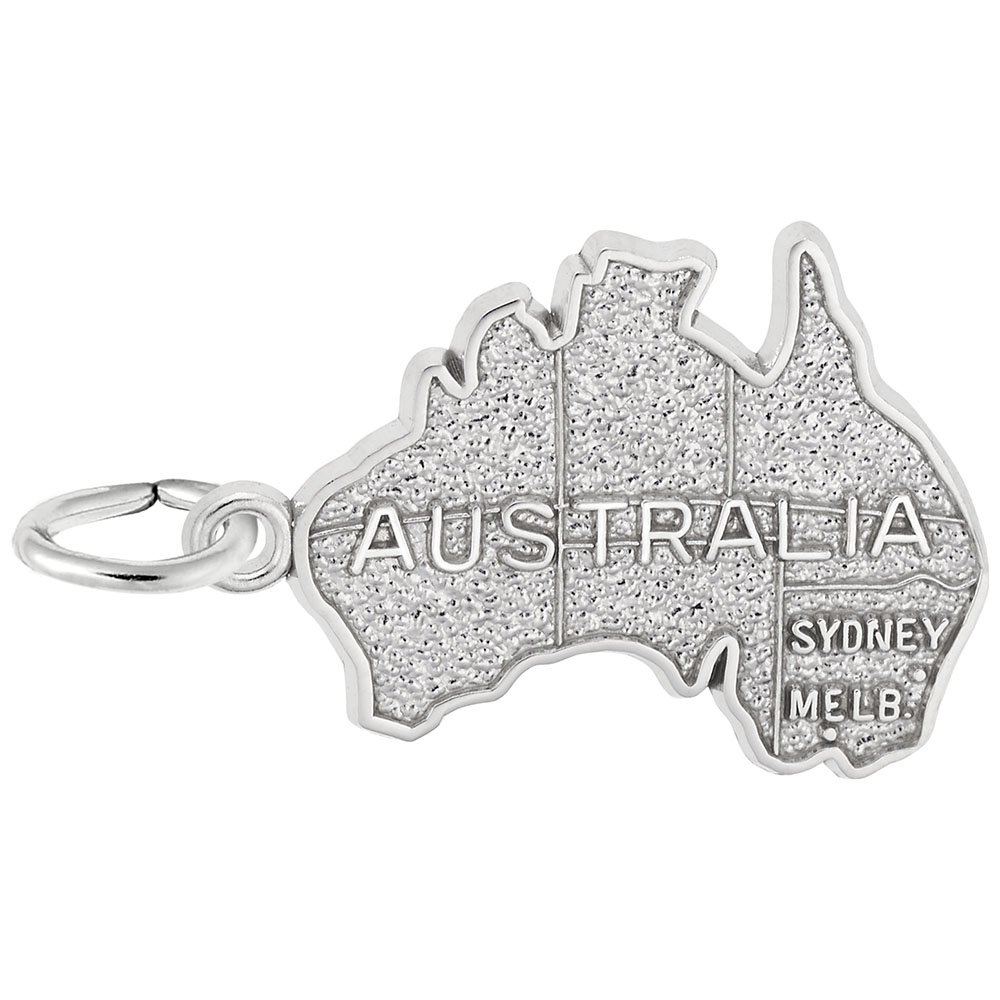 Australia Charm - Handmade Charms for Bracelets & Necklaces | Perfect for DIY Jewelry, Gifts & Fashion Accessories
