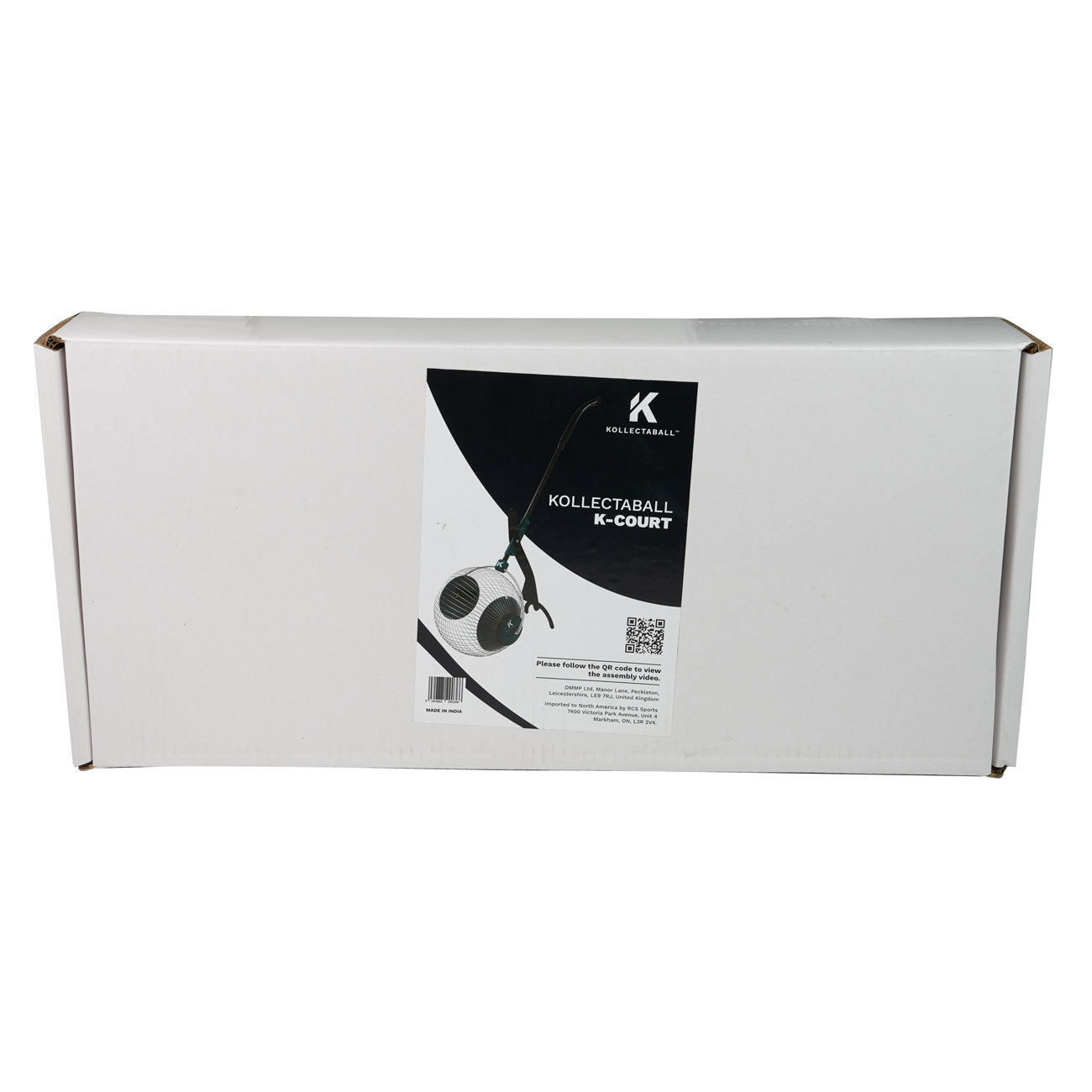 Kollectaball K Court Tennis & Pickleball Ball Collector - Easy Pickup Tool for Tennis & Pickleball Courts, Backyard Games & Sports Practice