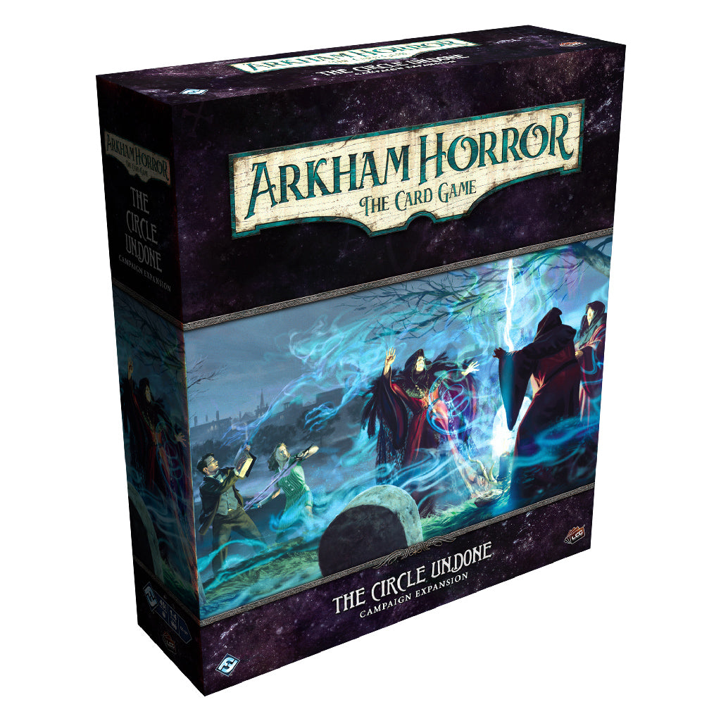 Arkham Horror LCG: The Circle Undone Campaign Expansion - Horror Board Game for Adults | Cooperative Card Game with Lovecraftian Theme | Perfect for Game Nights & Horror Fans