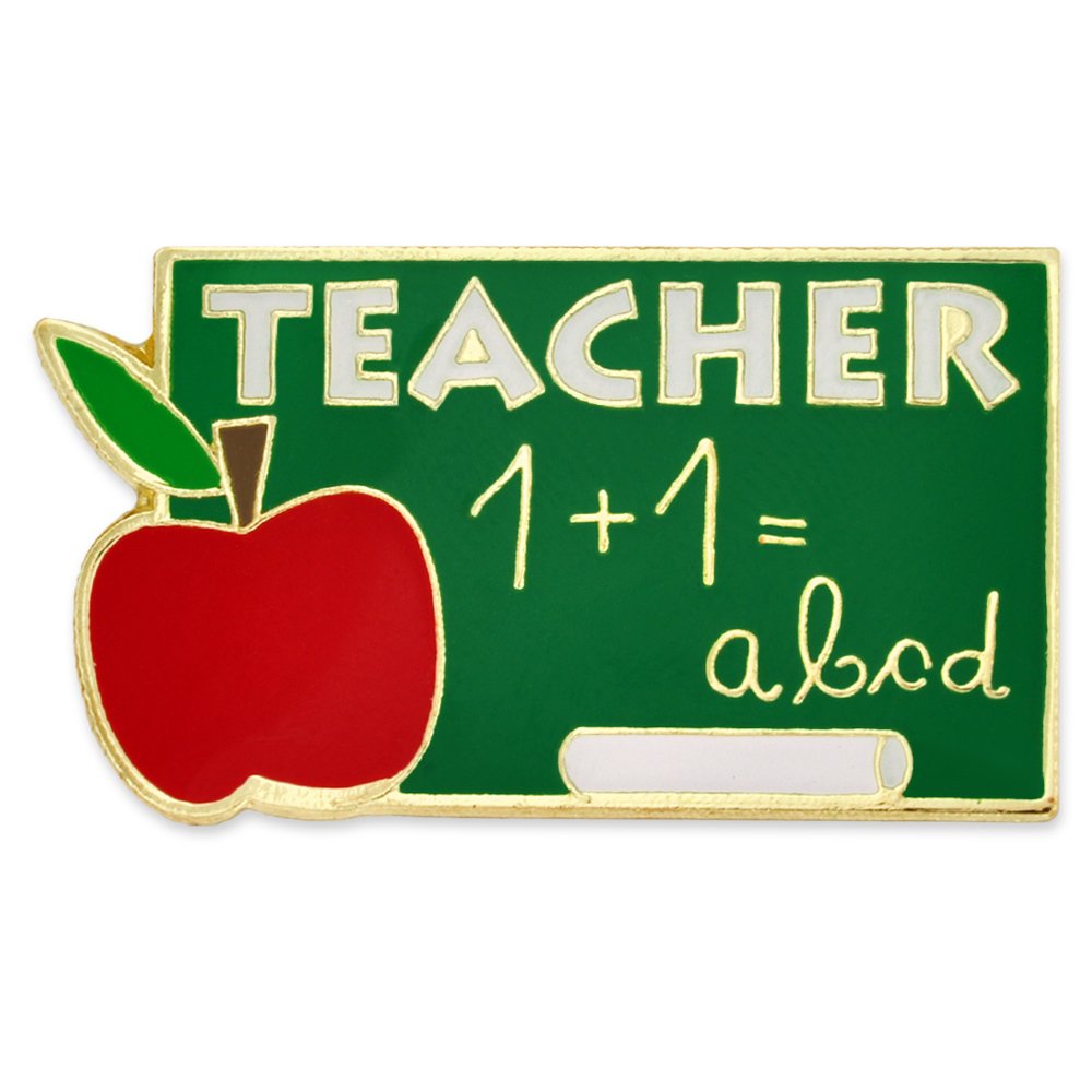 PinMart School & Classroom Enamel Lapel Pin - Teacher Appreciation Gift, Student Award, Back to School Accessory (Perfect for Graduation, Yearbook & School Events)