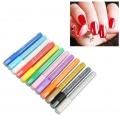 12-Pack Quick-Drying Nail Art Pens Set - Multi-Color DIY Nail Polish Pens for Beginners, Salon & Home Manicure - Perfect for Nail Painting, French Tips & Creative Nail Designs