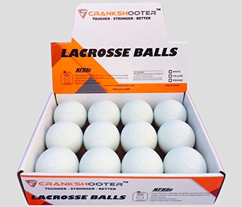 Premium Lacrosse Ball Set - 1 Dozen NOCSAE, NCAA, NFHS & SEI Certified Game Balls for Training & Competition - Perfect for Practice, Games & Wall Ball Drills