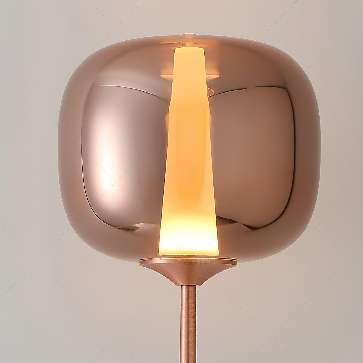 Modern Sunset Glass Floor Lamp - Elegant LED Standing Light for Living Room, Bedroom & Office - Perfect for Ambient Lighting & Home Decor