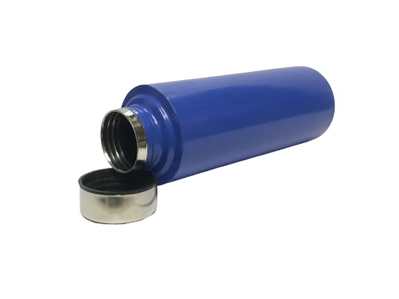 Dynore 1000ml Stainless Steel Navy Blue Water Bottle - Insulated Thermos for School, Office, Gym & Outdoor Activities | BPA-Free Leakproof Design
