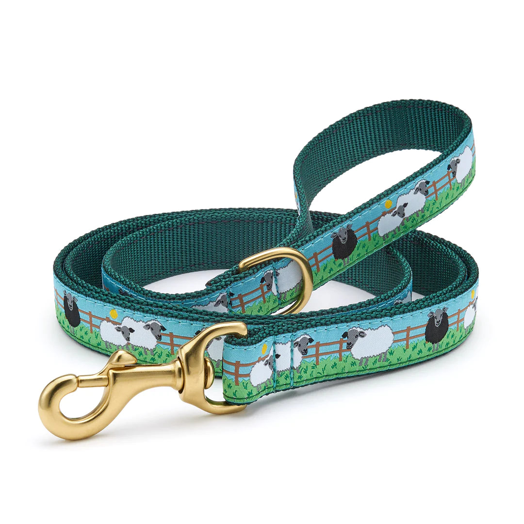 Counting Sheep Dog Lead - Durable and Adjustable Dog Leash for Small to Medium Dogs - Perfect for Walking, Training, and Outdoor Adventures