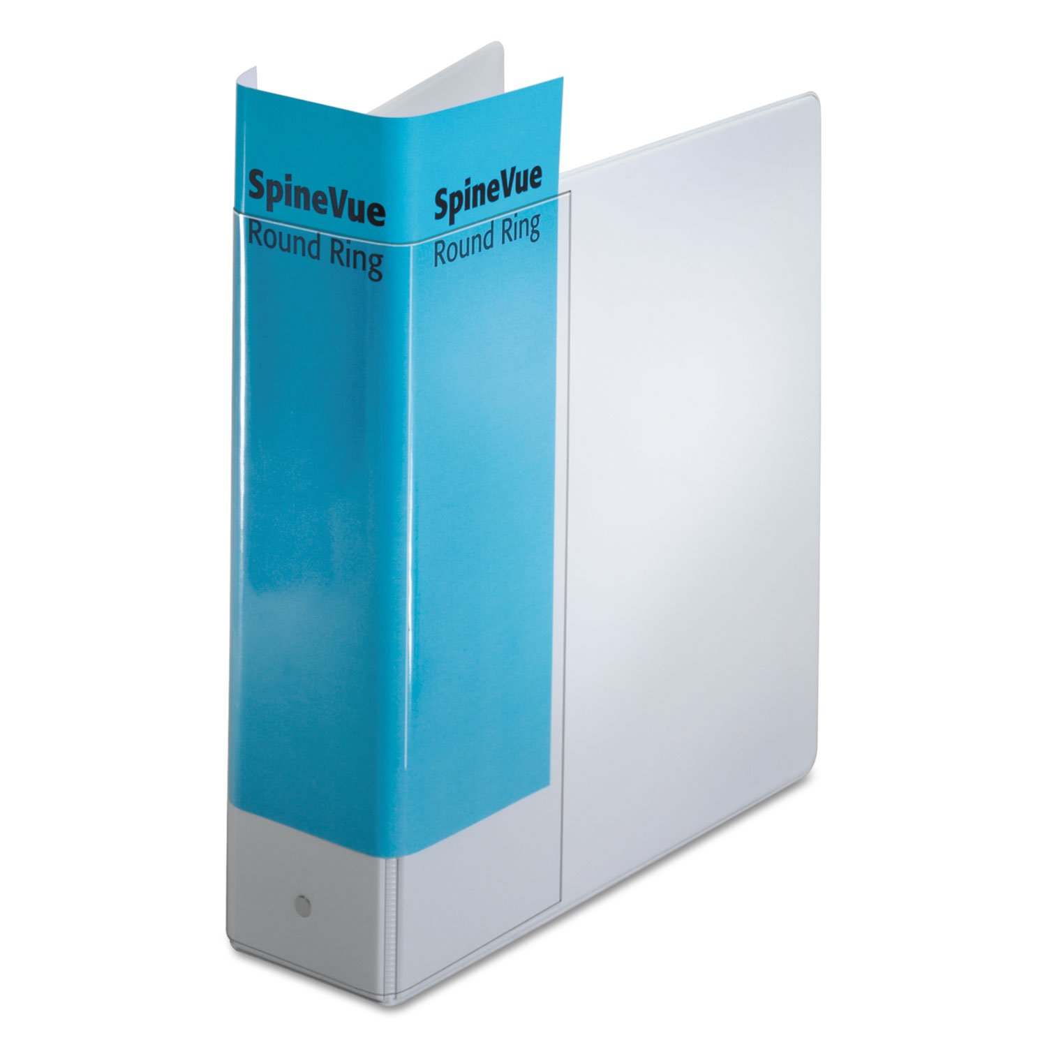 CRD16903 Spine Vue Locking Round Ring Binder - Secure 3-Ring Binder for School, Office & Document Organization | Durable Presentation Binders for Reports, Projects & Filing