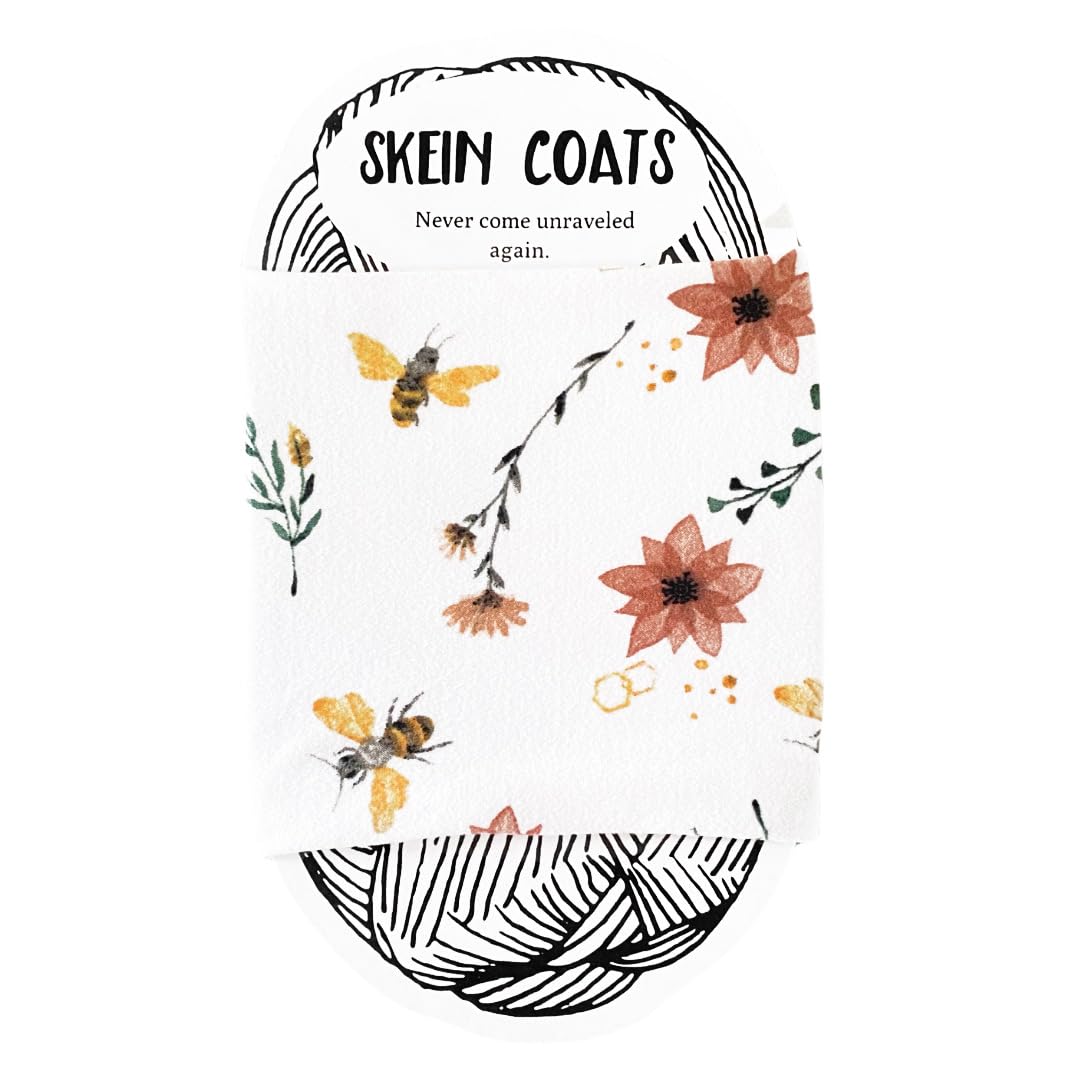 Warm & Stylish Honey Bee Skein Coat for Women - Winter Outerwear for Cold Weather, Perfect for Outdoor Activities & Casual Wear