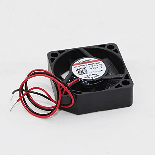 30mm DC Cooling Fan 12V - SUNON Magnetic Suspension Bearing 3010 Fan for 3D Printer V6 Extruder, PC Case & Electronics Cooling | High-Performance 303010mm 3010s Fan for Optimal Airflow