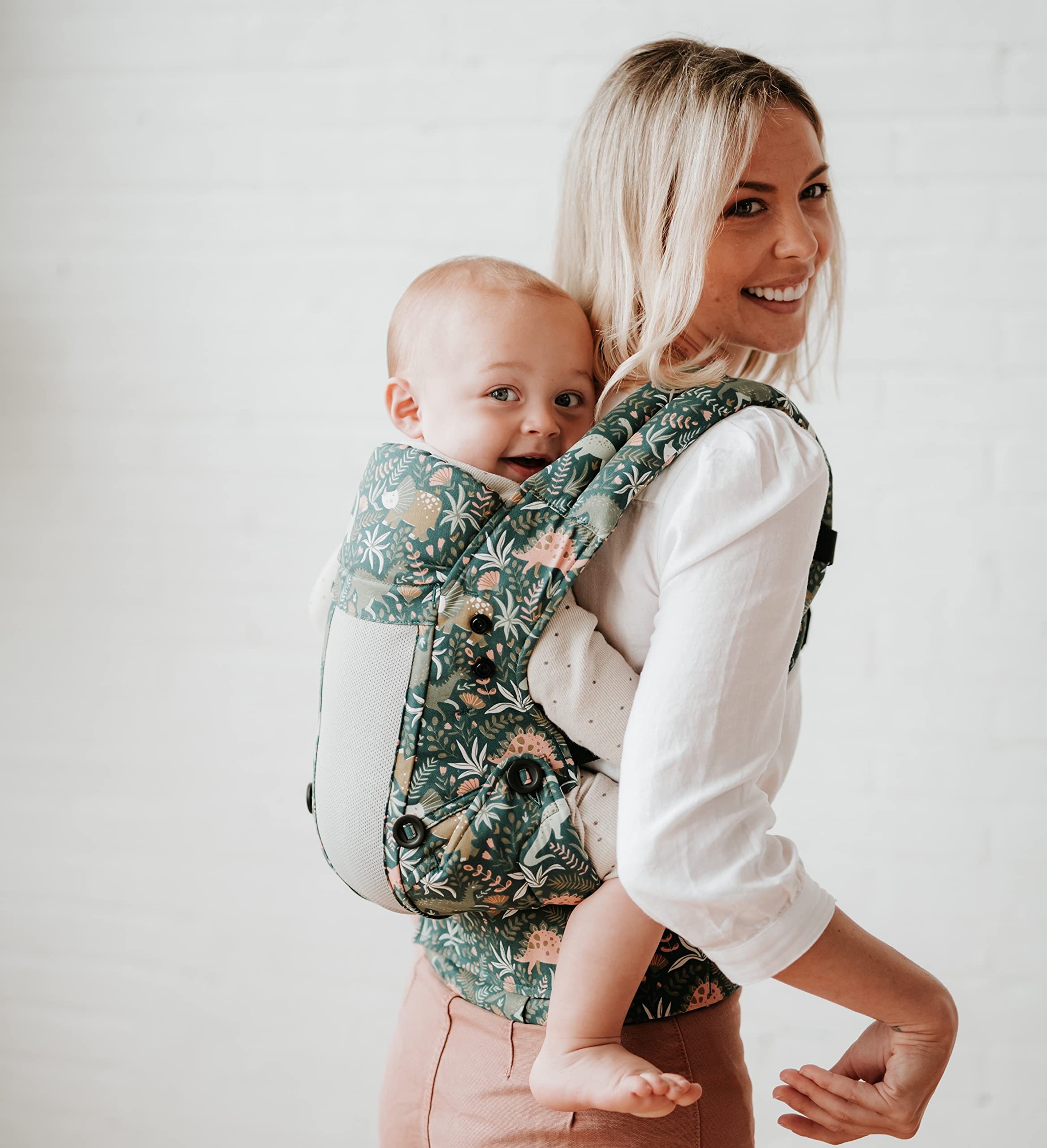 Tula Coast Explore Mesh Baby Carrier - Adjustable Ergonomic Infant to Toddler Carrier (7-45 lbs) for Hands-Free Parenting, Hiking & Travel