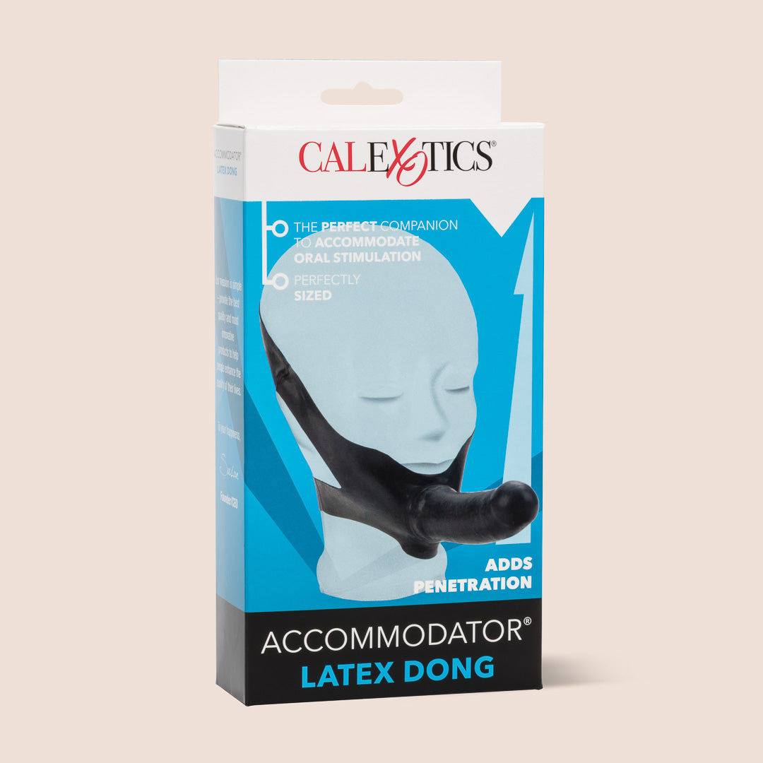 The Original Accommodator® Latex Dong - Best Oral Sex Stimulator for Couples & Solo Play - Enhance Intimacy & Pleasure in Bedroom & Adult Play