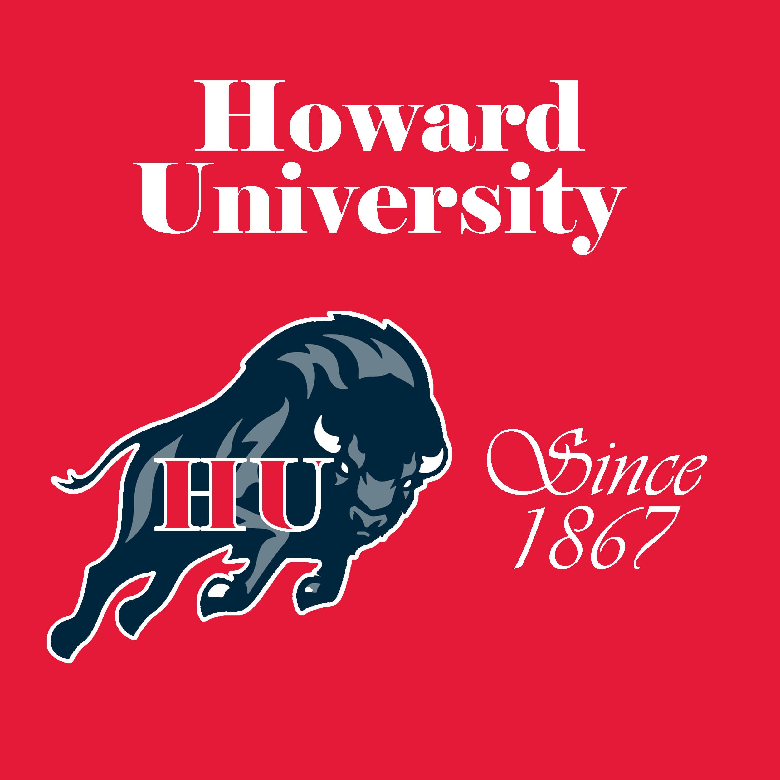 Howard University HBCU Red & Blue Lightweight Chiffon Scarf for Women - 48in x 8in - Perfect for Alumni Events, Game Days & School Spirit (HBCU_Howard_Red)