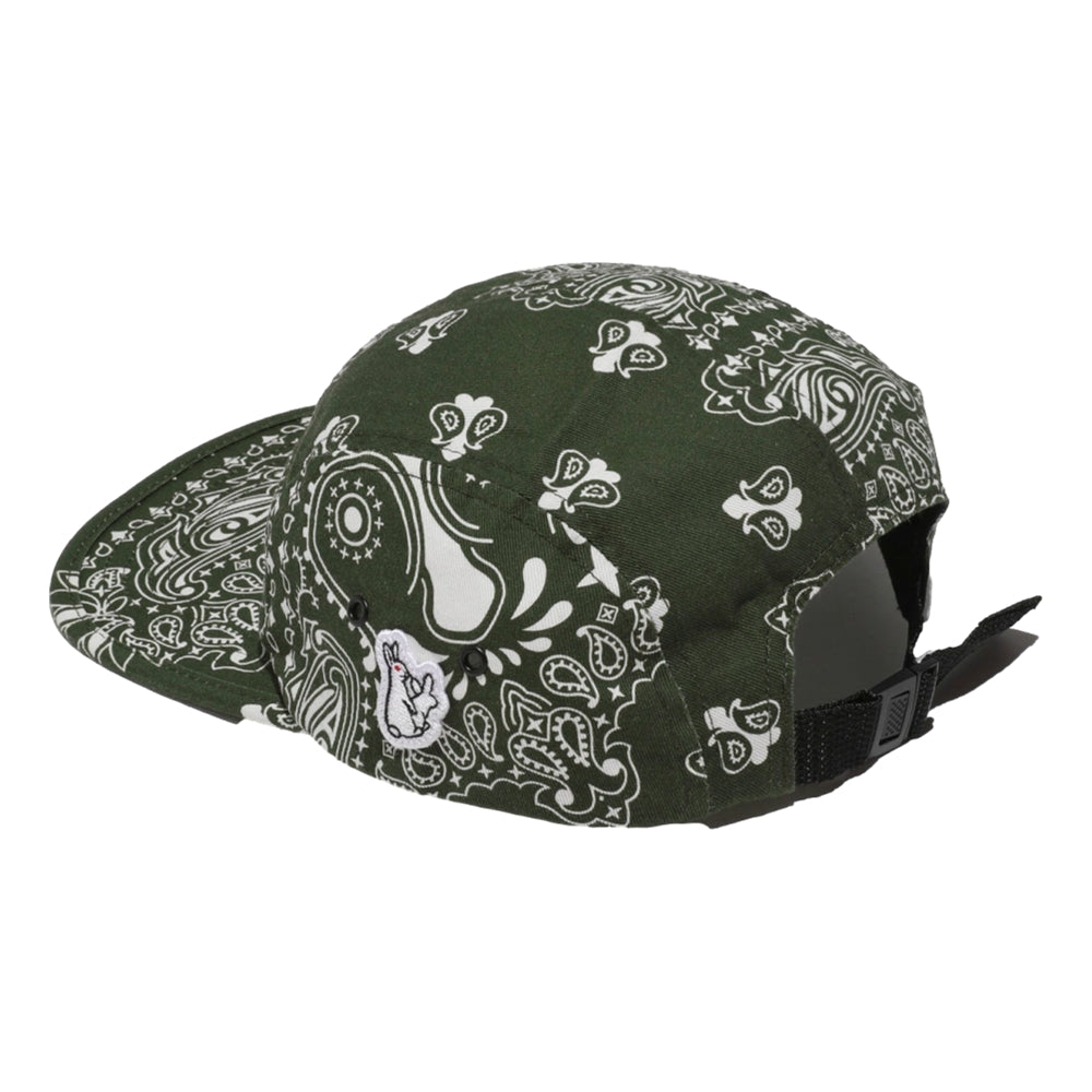 FR2 Paisley Cap in Khaki - Stylish & Trendy Baseball Hat for Men & Women - Perfect for Outdoor Activities, Sports & Casual Wear