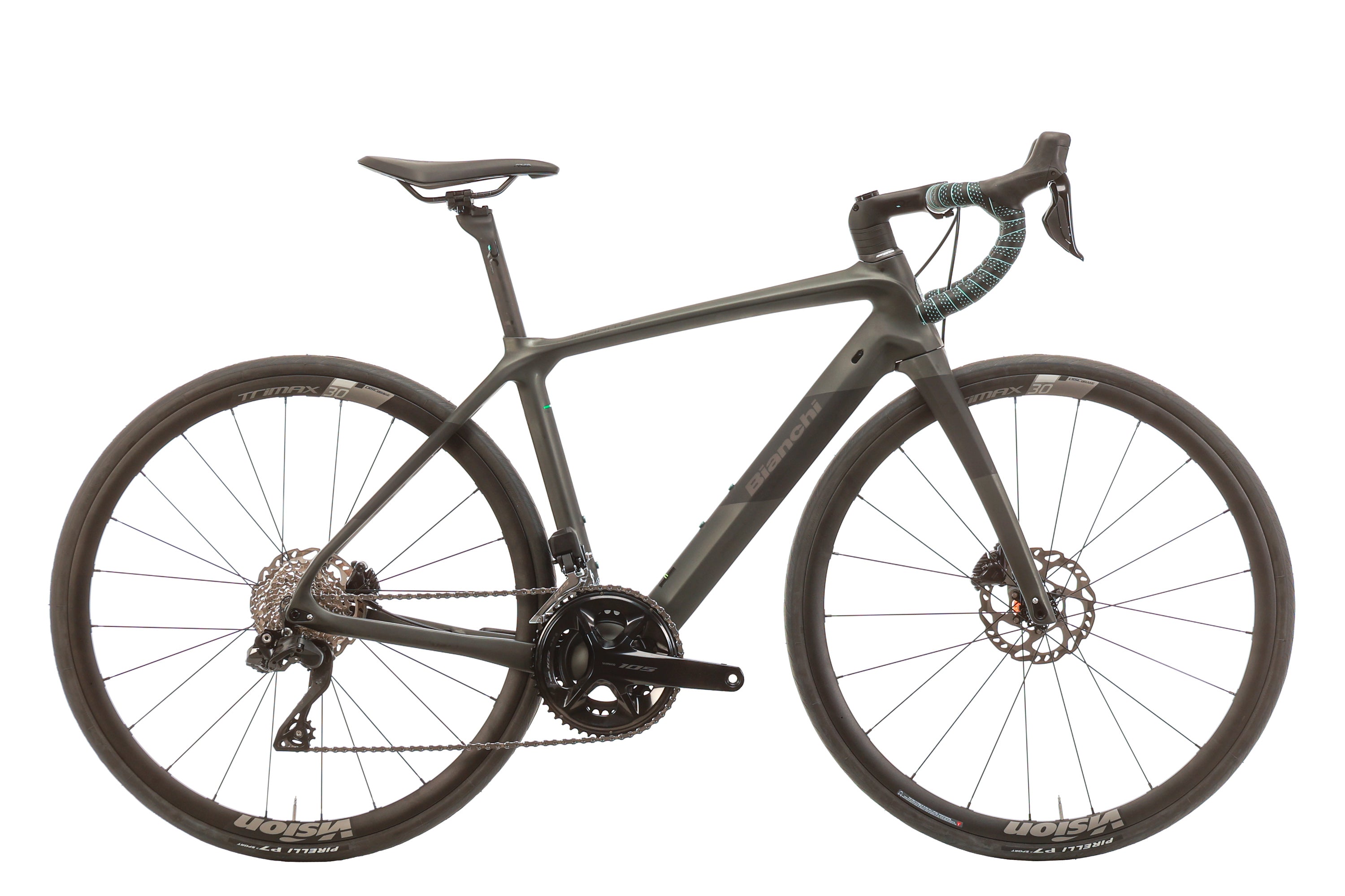 Bianchi Infinito CV 105 12-Speed Road Bike 2023 - 50cm Carbon Frame for Endurance Cycling & Long-Distance Rides