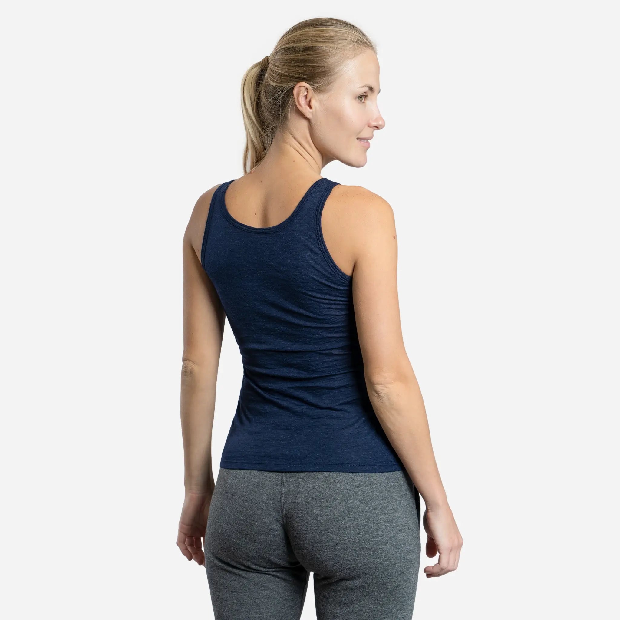 Ultralight Women's Alpaca Wool Tank Top - 160 GSM Soft & Breathable Summer Layering Piece for Travel & Outdoor Activities