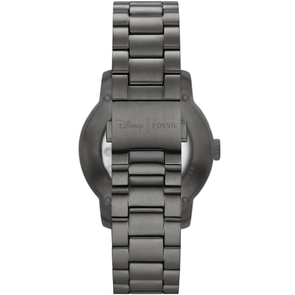 Fossil LE1186 Gunmetal Mickey Heritage Automatic Watch - 100th Disney Anniversary Limited Edition - Perfect for Collectors & Disney Fans