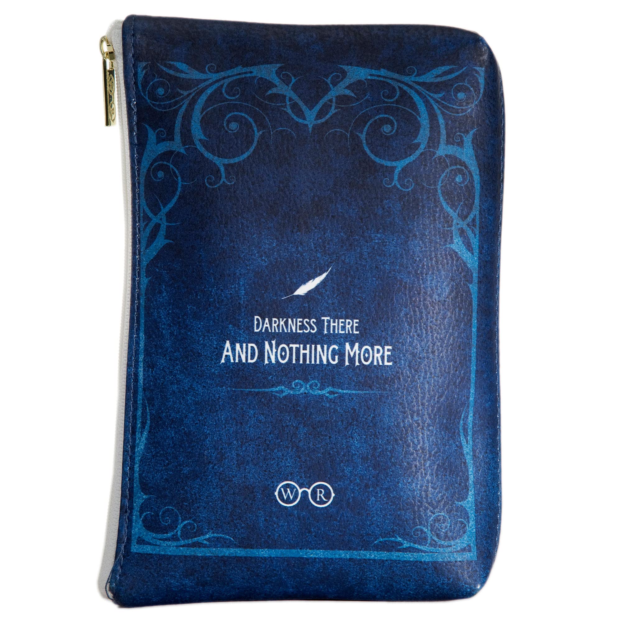 Book Lover's Themed Pouch Clutch - Stylish Makeup & Toiletry Bag for Women | Perfect Gift for Readers, Book Club Members & Literary Enthusiasts | Great for Travel, Work & Daily Use