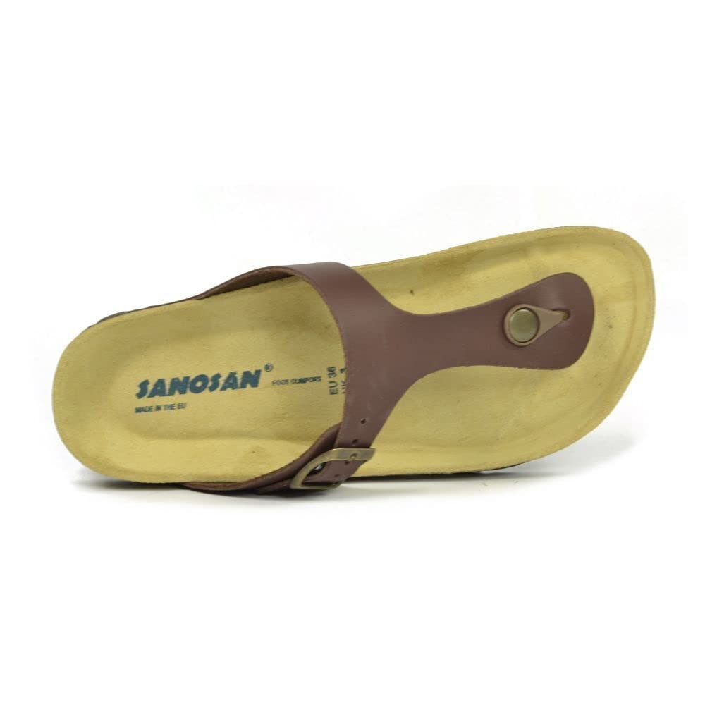 Geneve Designer Women's Leather Sandals - Comfortable Casual Sandals for Summer, Beach, Travel & Everyday Wear