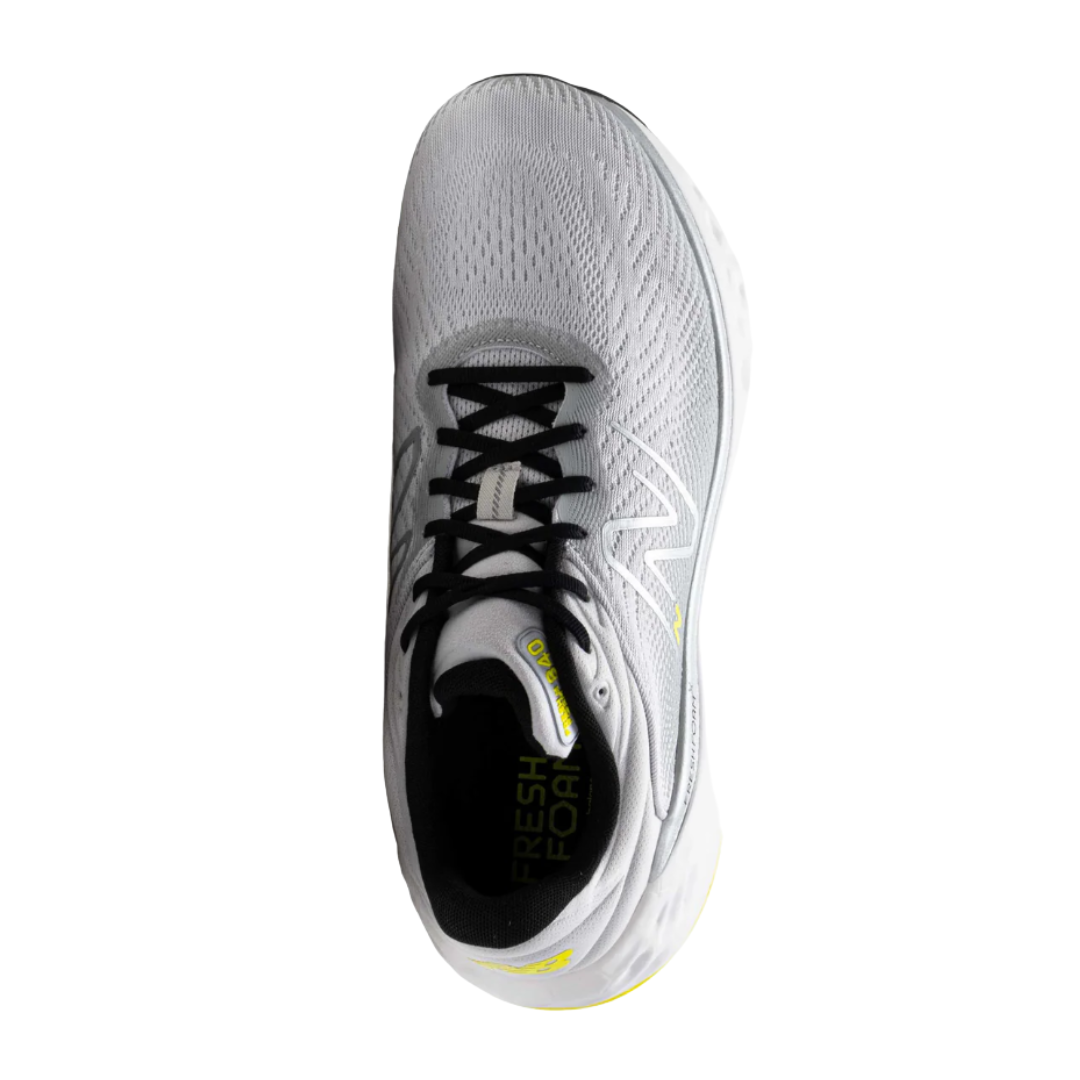 New Balance Men's Fresh Foam x 840v1 Running Shoes - Grey/Silver (D Width) | Lightweight Cushioned Sneakers for Jogging, Gym Workouts & Everyday Wear