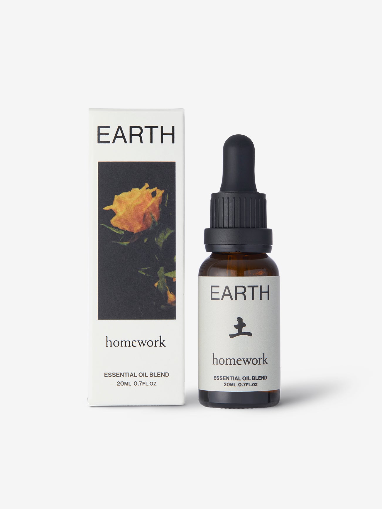 Earth Homework Essential Oil Blend - Relaxing & Focus Aromatherapy for Study, Work & Stress Relief