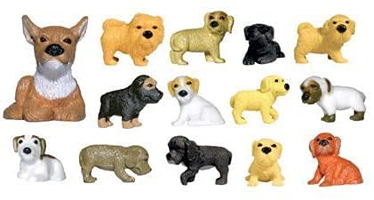 Adopt A Puppy Series 2 - 14 Piece Vending Machine Toy Collection for Kids | Perfect for Birthday Gifts, Party Favors, and Collectible Displays