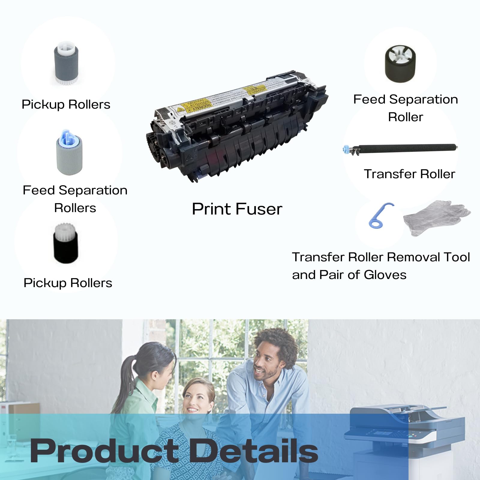 Original Printer Maintenance Kit CF064A (CF064-67902) for HP LaserJet Enterprise 600 M601 M601n M602 M602n - High-Quality Replacement Parts for Office & Home Printing Needs